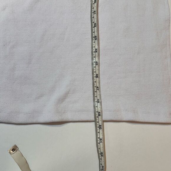 NWT PrettyLittleThing White Cup Detail Racer Split Midi Dress Sleeveless Size 10 - Picture 12 of 17